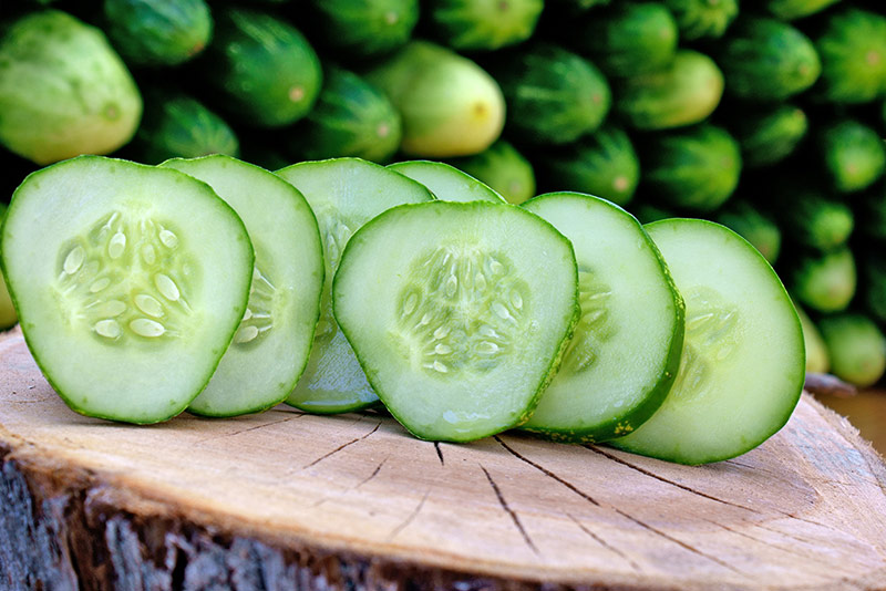 Alimentos que te hidratan como el pepino