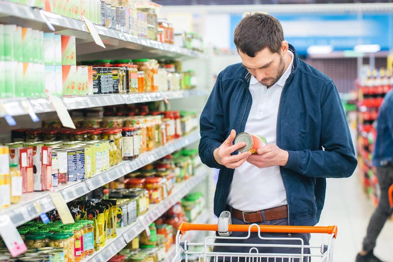 Revisa las etiquetas para saber la cantidad de azúcar de los productos