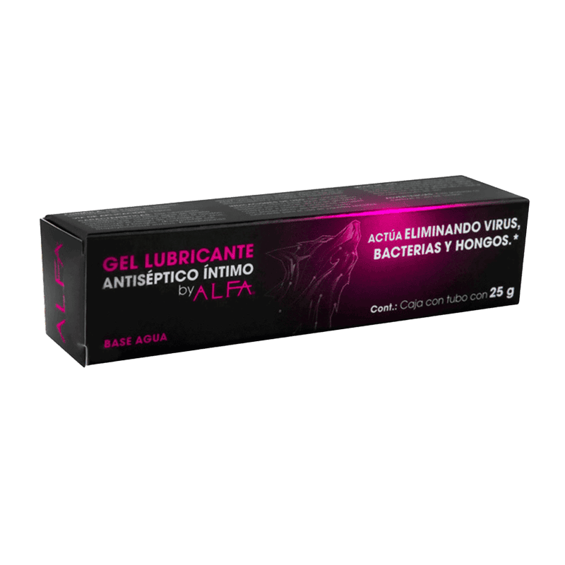Gel Lubricante Antiseptico Intimo 25GR Alfa